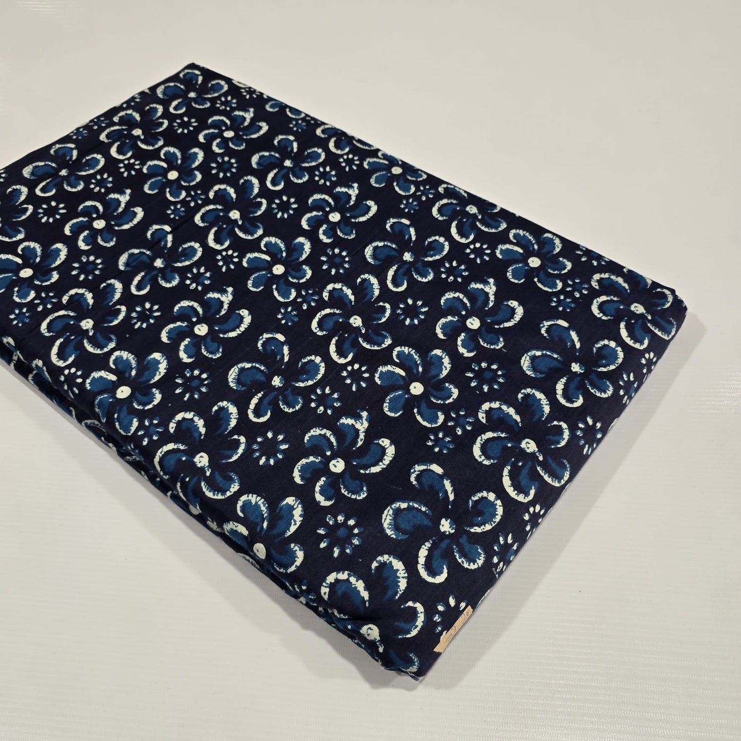 Navy Blue Floral Cotton Co-ord Set