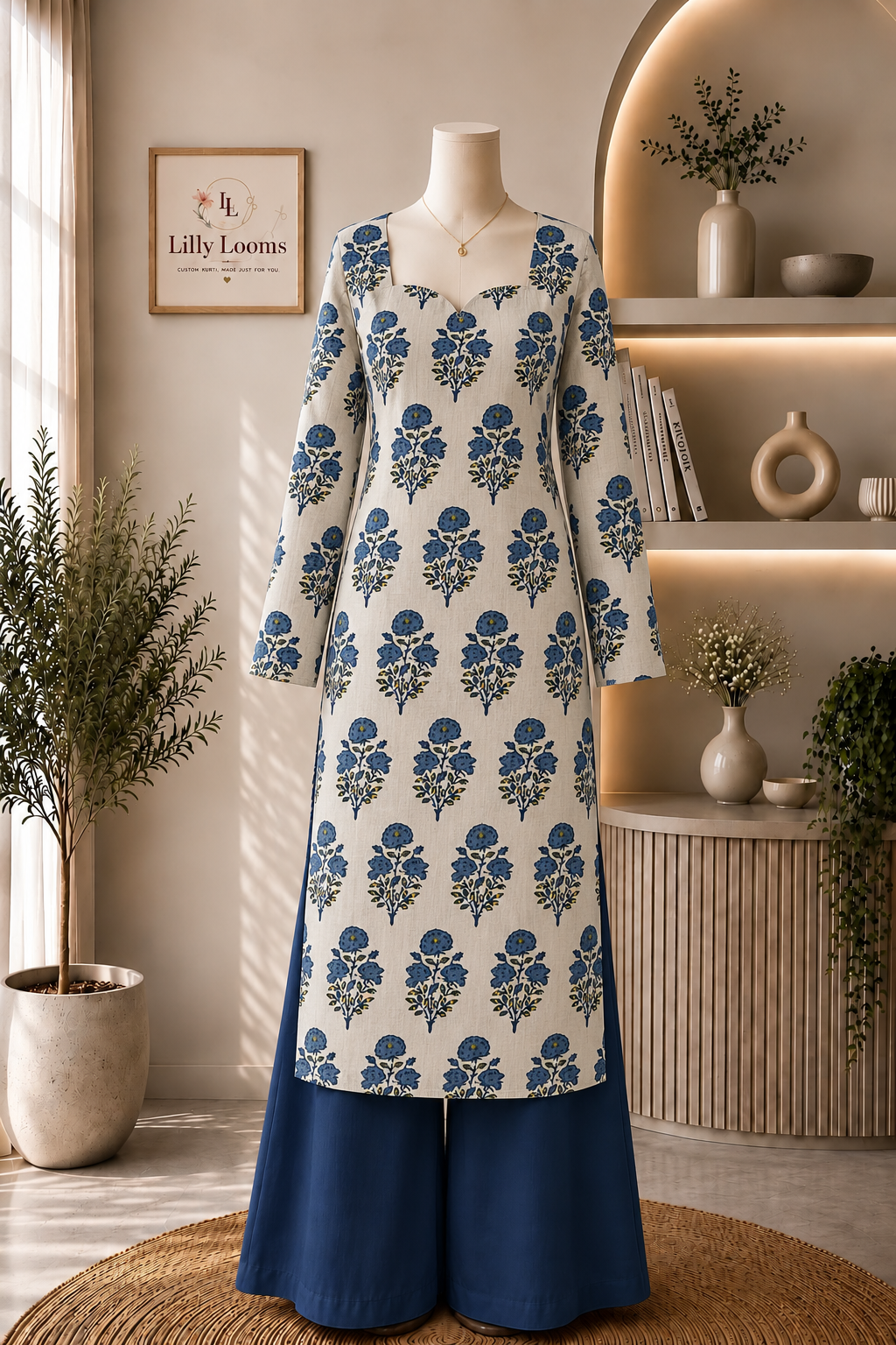 New Cotton Long Kurti